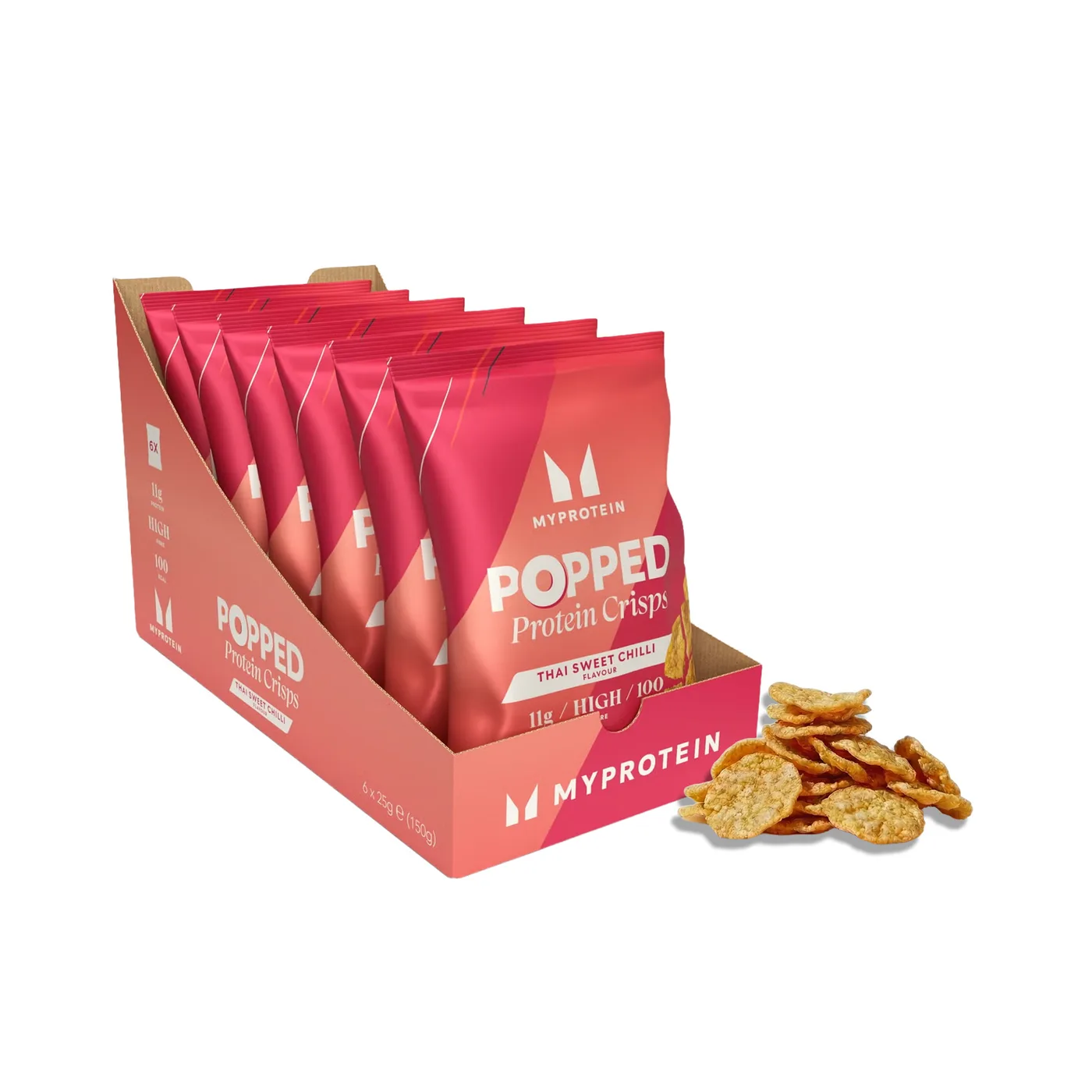Gepofte Eiwitchips Thai Sweet Chilli