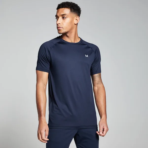 MP trainingsshirt met korte mouwen voor heren Marineblauw XXS