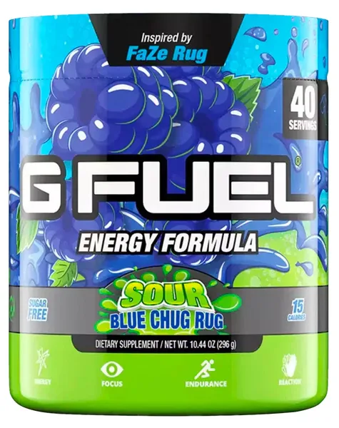 Energy Formula Sour Blue Chug Rug 40 Serves
