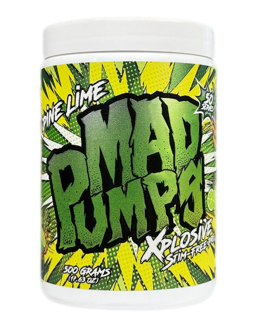 Mad Pumps Xplosive Stim-Free Pre – Pine
