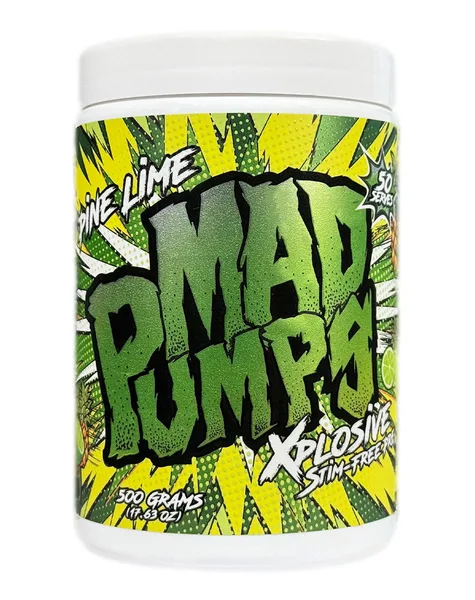 Mad Pumps Xplosive Stim-Free Pre – Pine