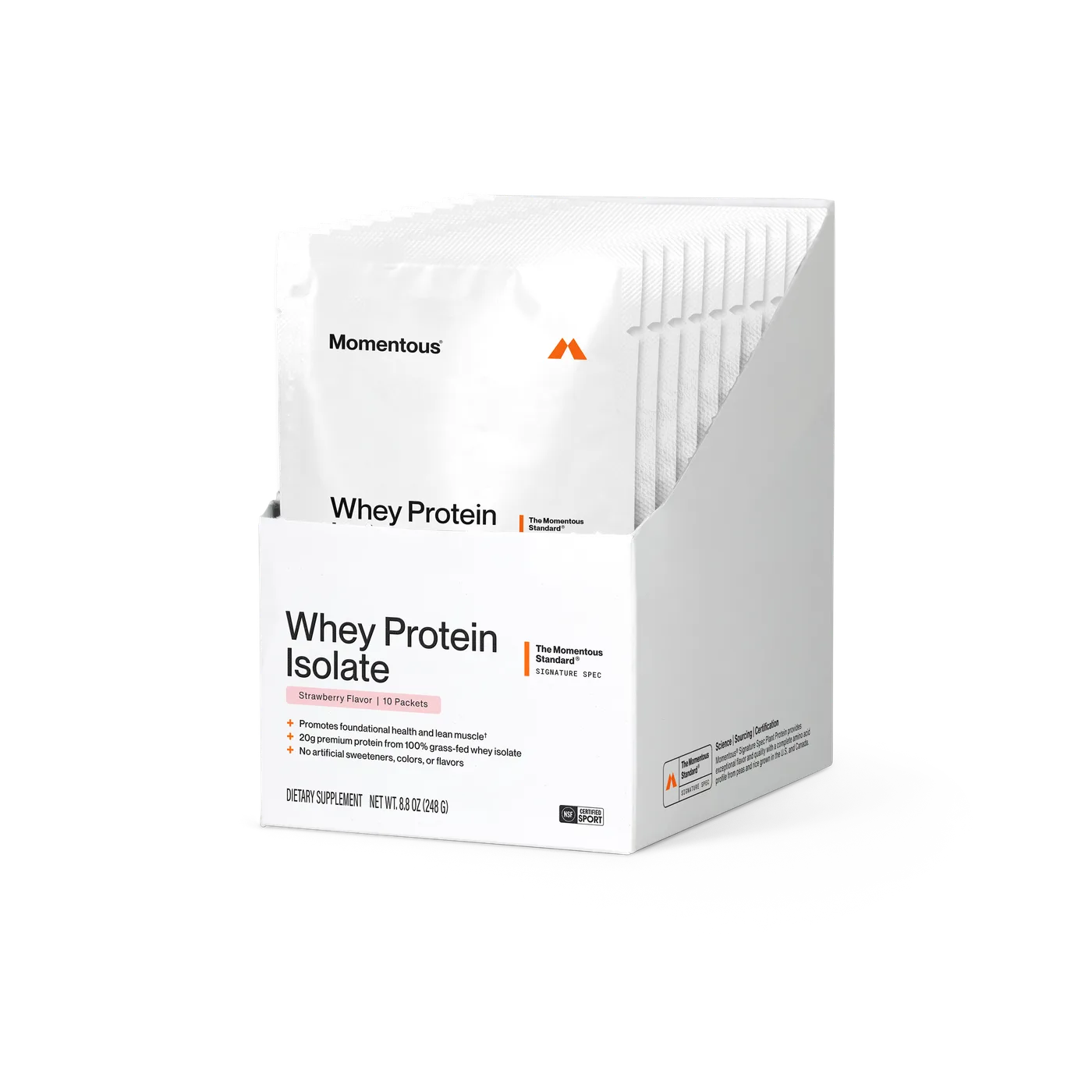 Whey Protein Isolate 10-Travel Packs