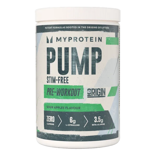 Origin Pump Pre-Workout Stim-Free – Sour Apples