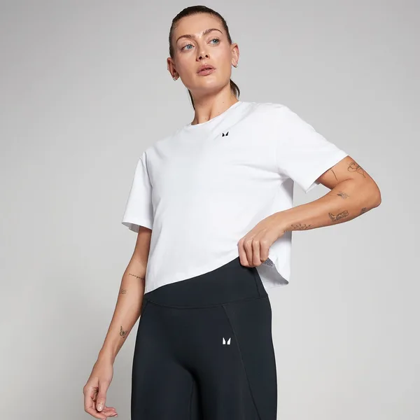 MP Basics croptop met losse pasvorm en korte mouwen voor dames L