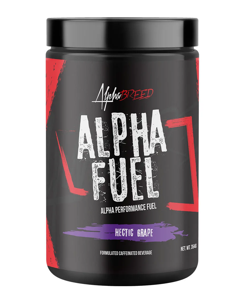 Alpha Fuel Pre-Workout – Hectic Grape 30 Serves