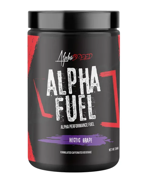 Alpha Fuel Pre-Workout – Hectic Grape 30 Serves