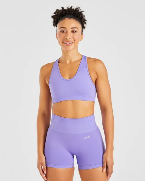 Balance V3 Seamless Sports Bra – Lavender Purple