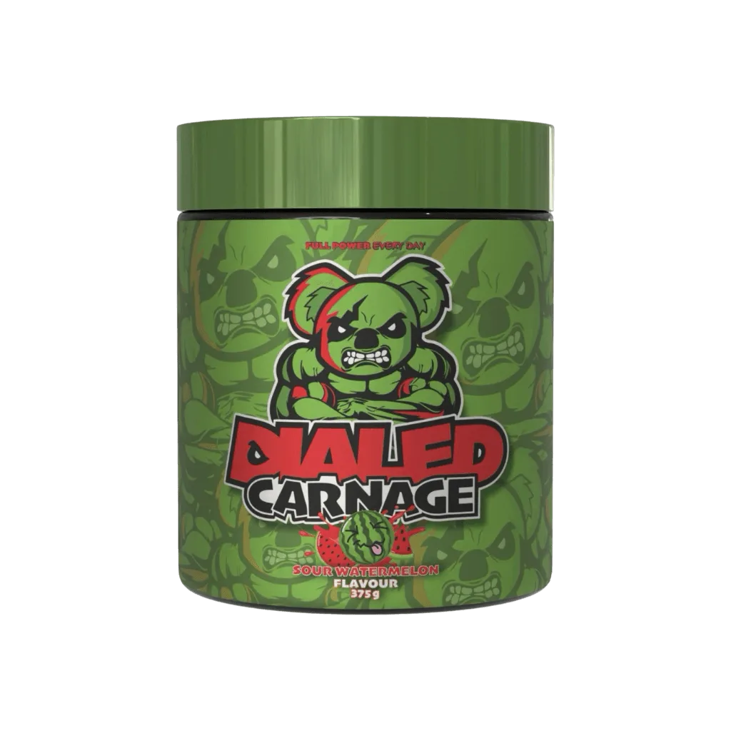 Dialed Carnage Pre-Workout Powder