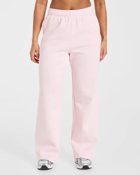 Lifestyle Oversized Straight Leg Joggers – Pastel