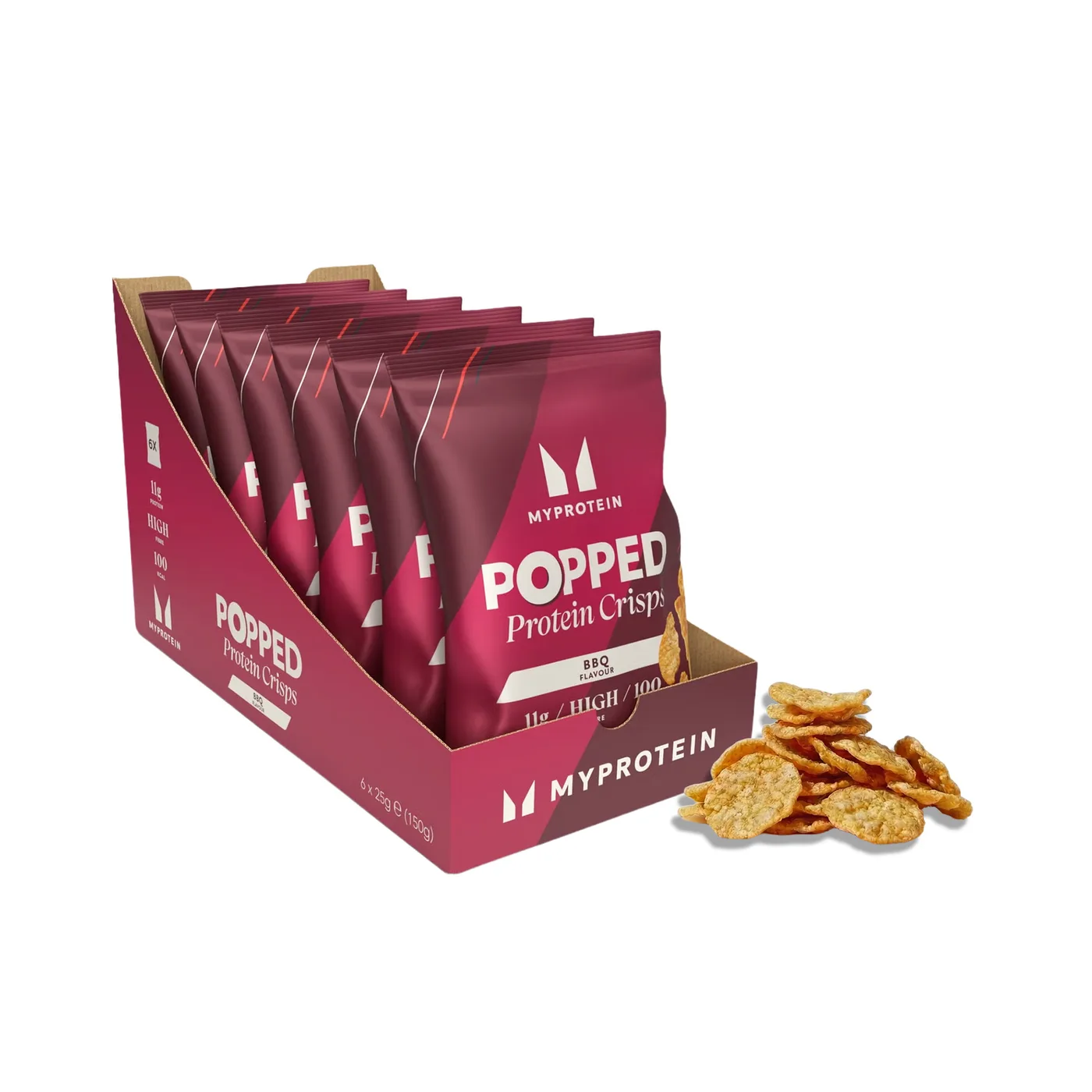Barbecue eiwitchips