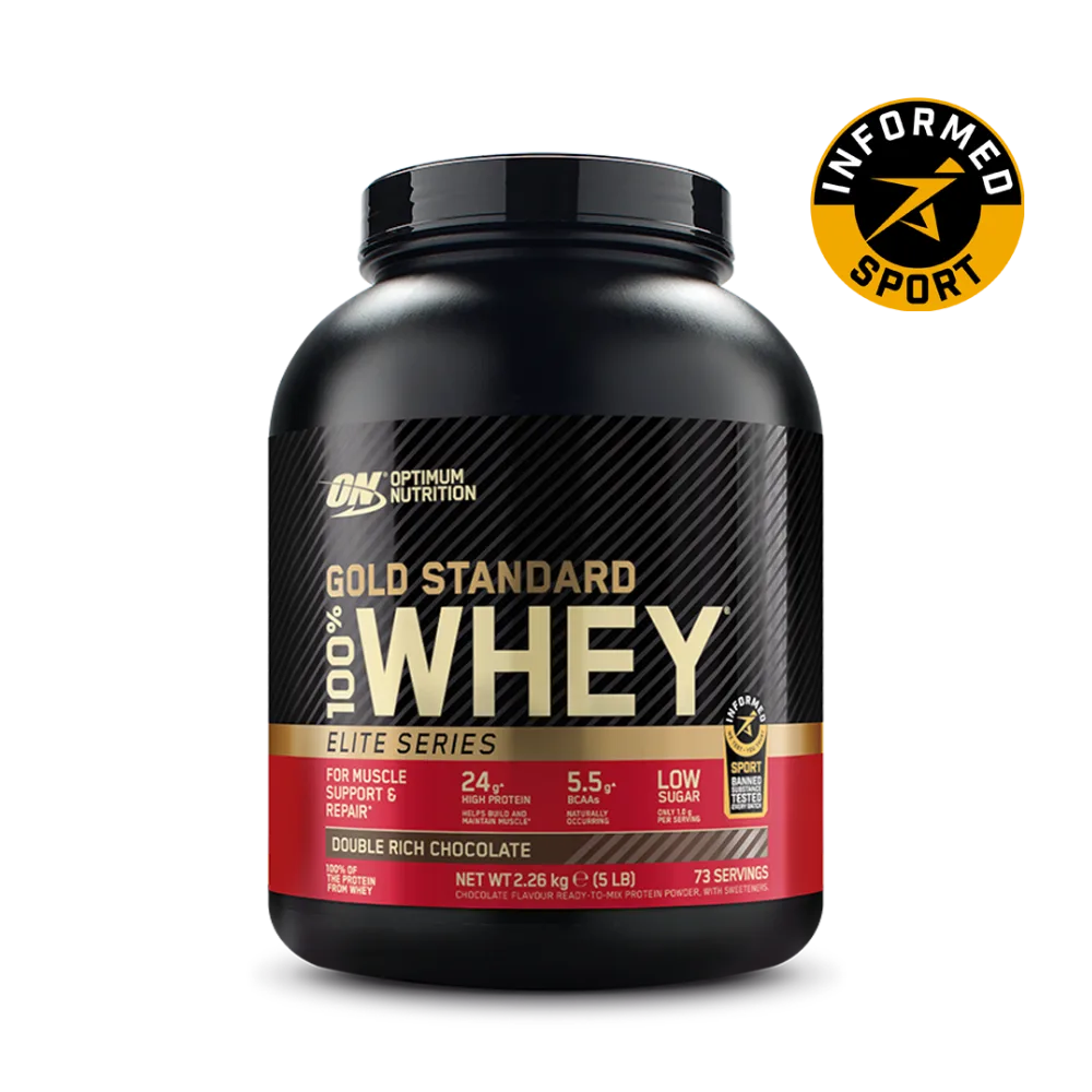 Gold Standard 100% Whey Protein Powder Elite Series – Double Rich