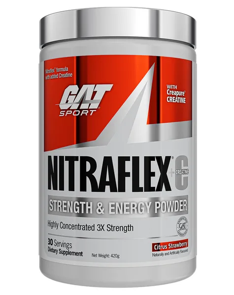 Nitraflex + C Citrus Strawberry 30 Serves