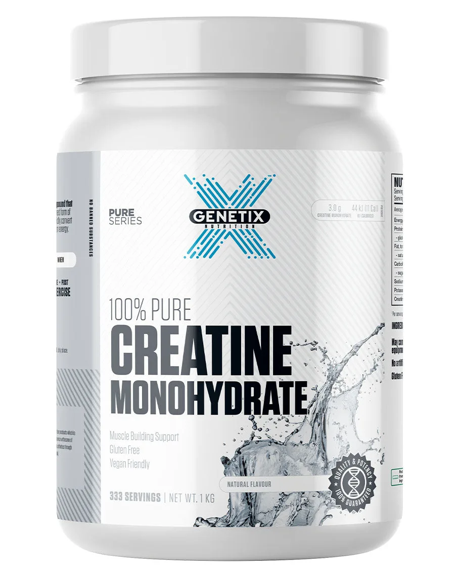 Genetix Nutrition 100% Pure Creatine Monohydrate