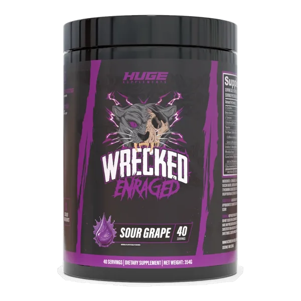 Wrecked Enraged High Stimulant Pre-Workout