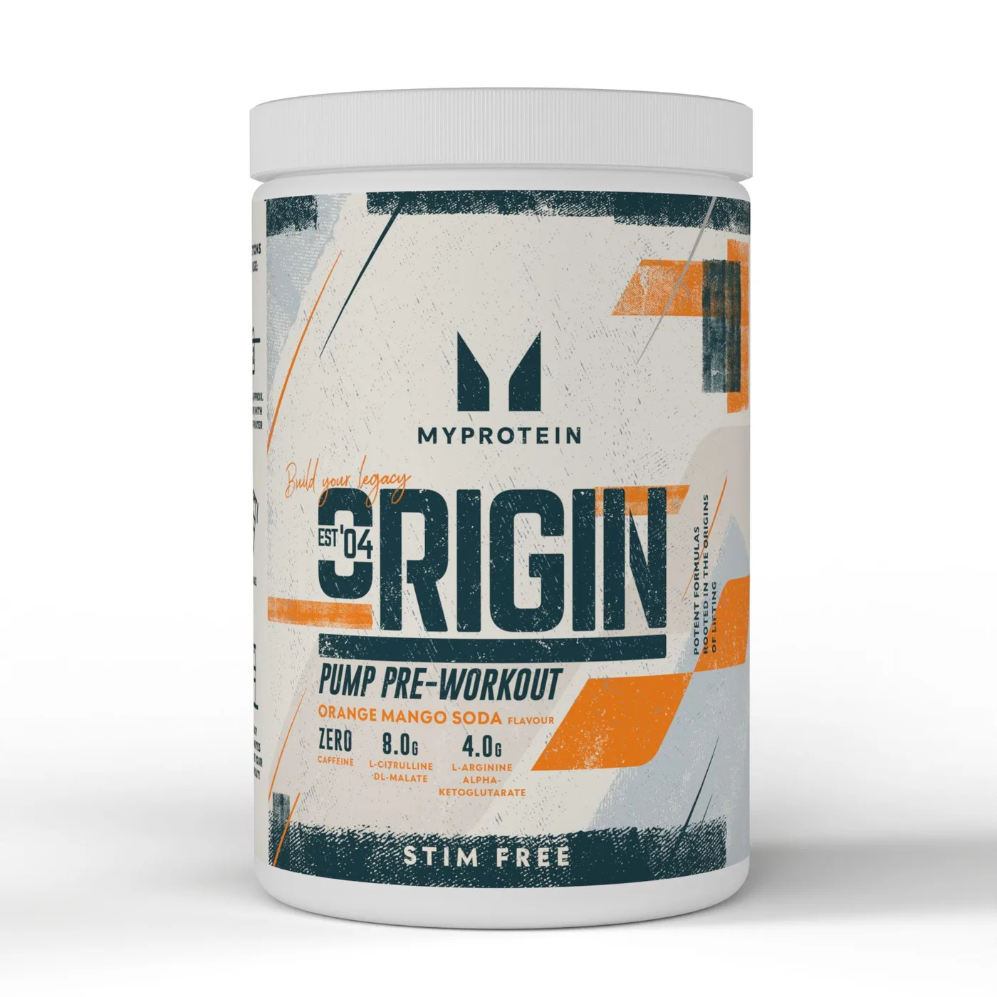 Origin Stim-Free Pre-Workout Soda