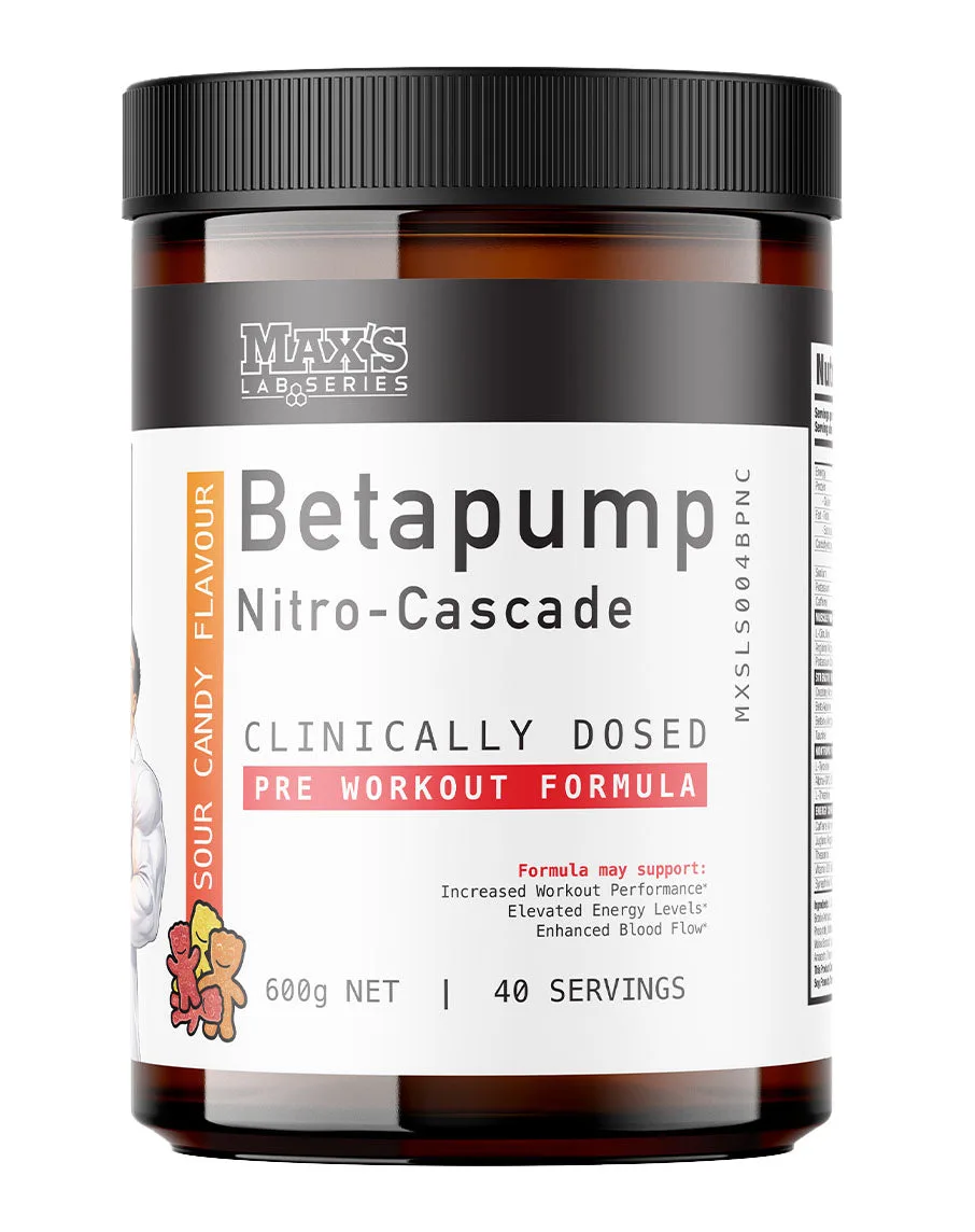 Max’s Betapump Nitro-Cascade
