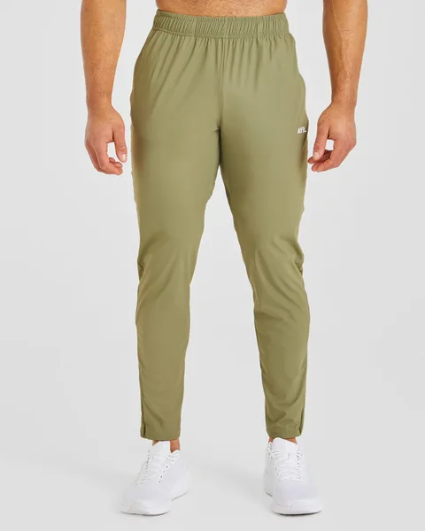 Ascend Zip Joggers Olive