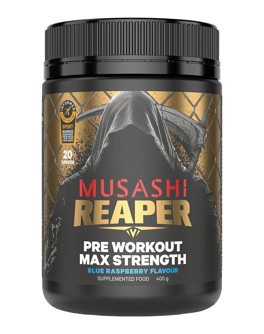 Reaper Pre Workout Max Strength Blue
