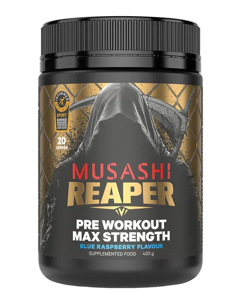 Reaper Pre Workout Max Strength Blue