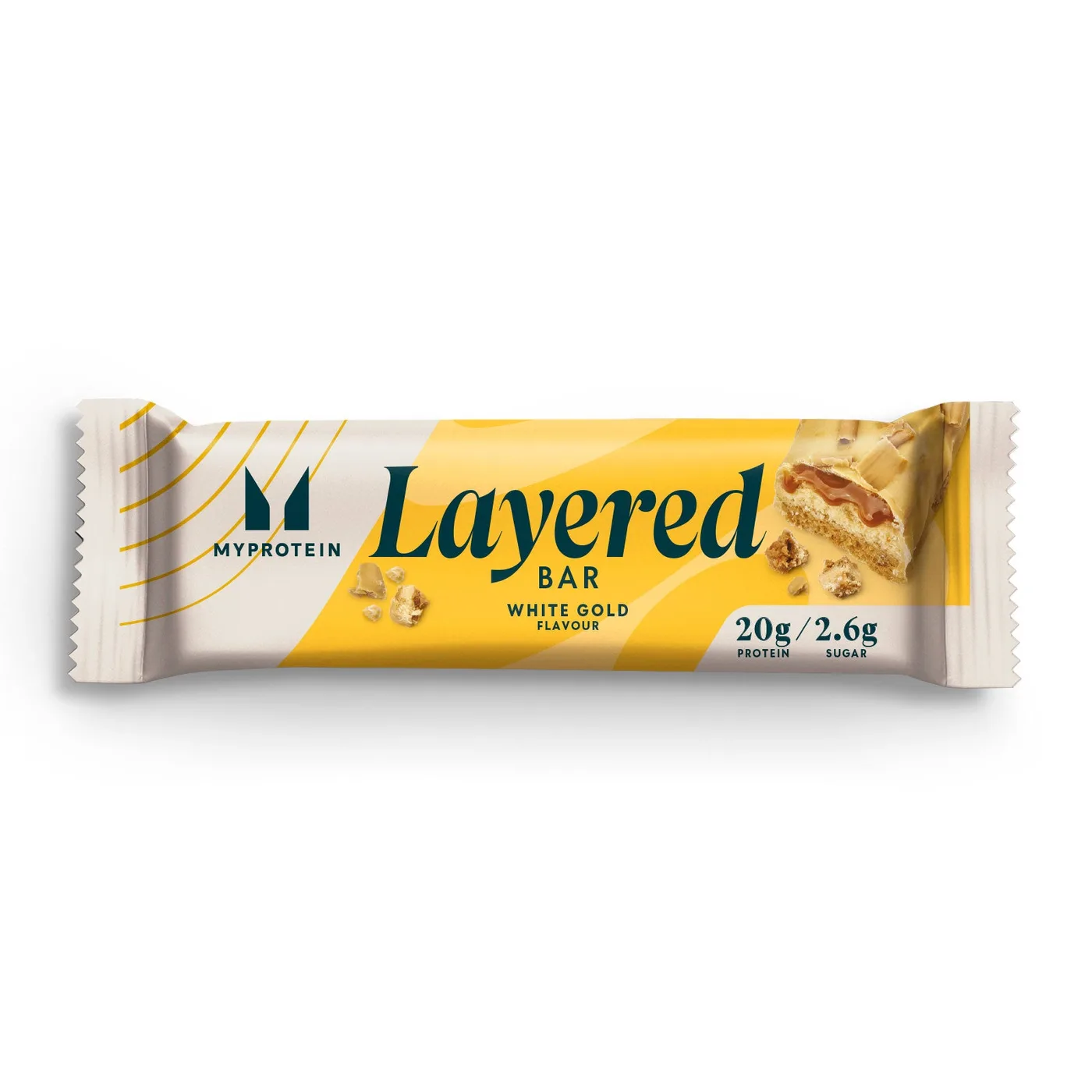 Layered Protein Bar – Gold