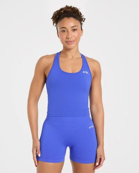 Empower Seamless Tank Top Cobalt