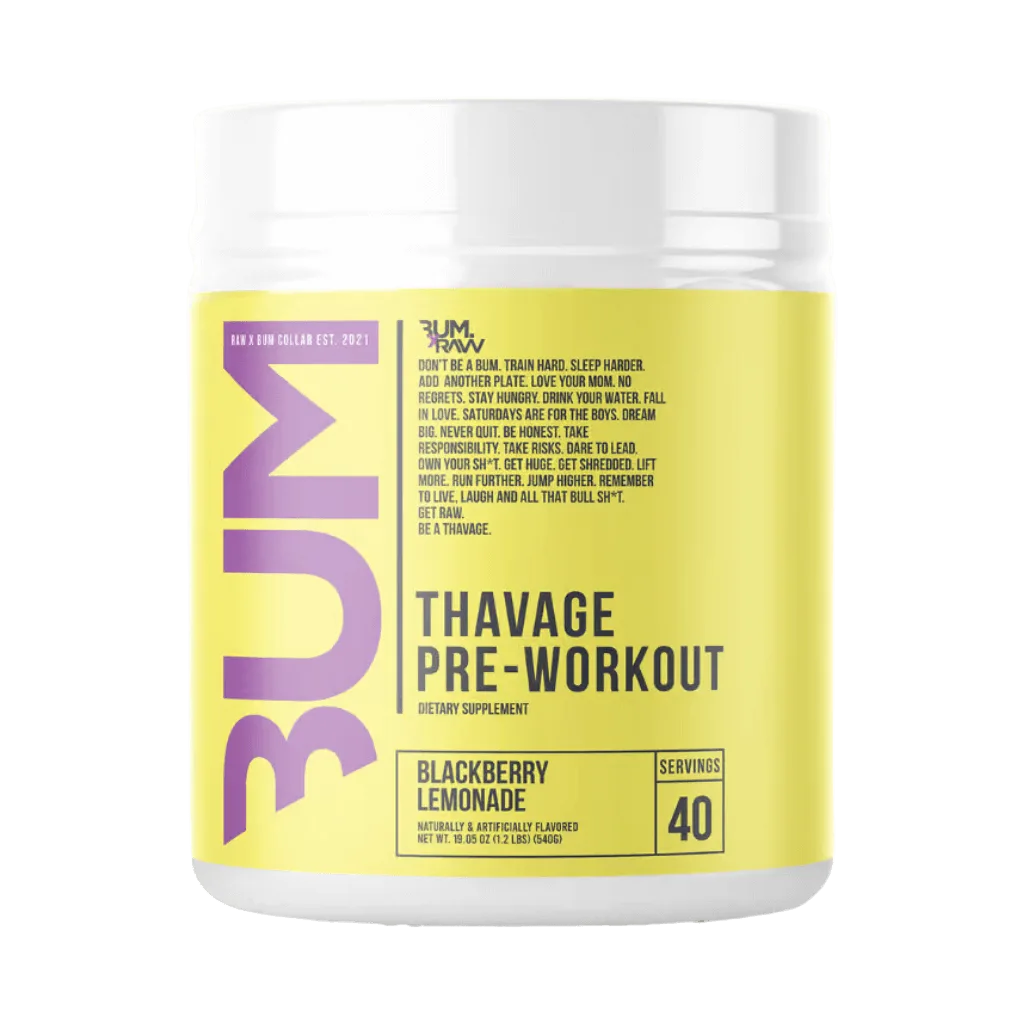 Thavage CBUM Pre-Workout Powder
