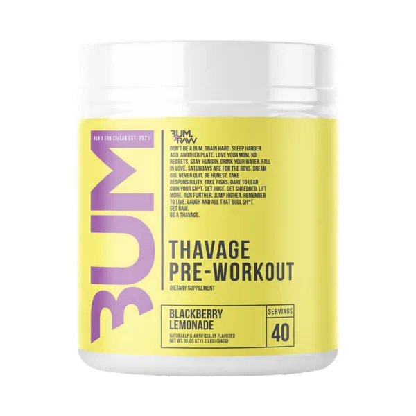 Thavage CBUM Pre-Workout Powder