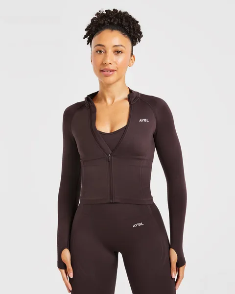 Balance V3 Seamless Zip Jacket Dark