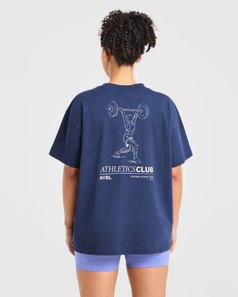 Power Lifting Illustration T Shirt –