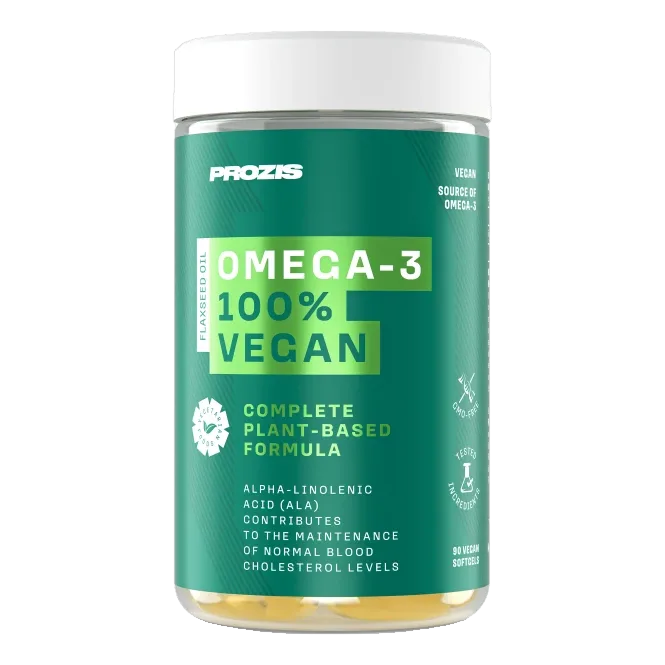 Vegan Omega 3 Flaxseed Oil 90 veg softgels