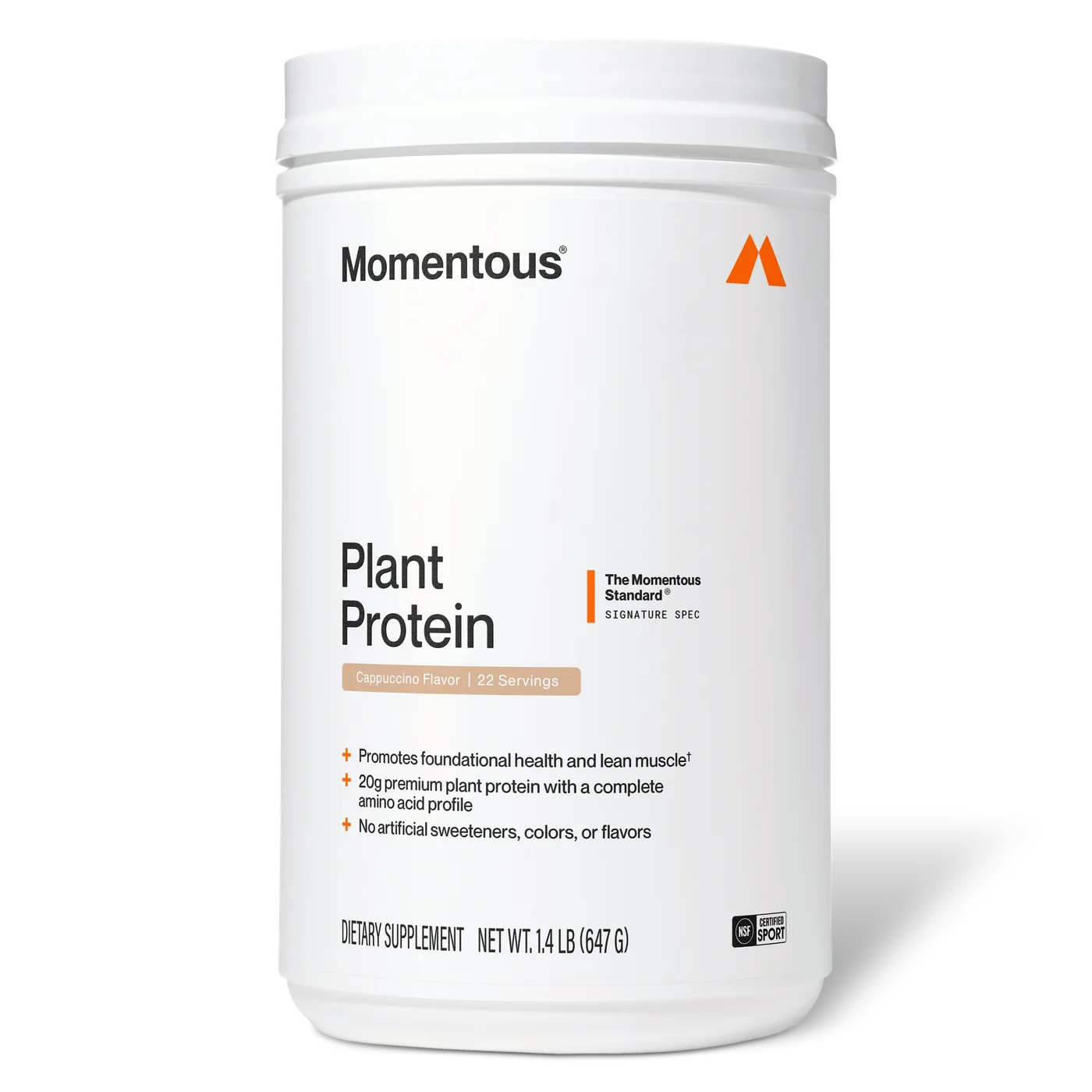 Momentous 100% Plant Protein Powder