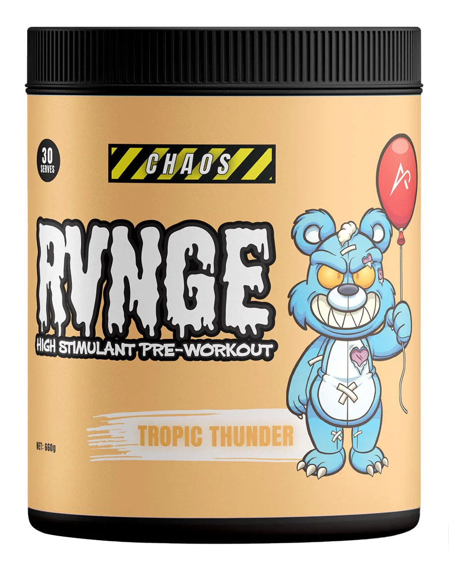 Rvnge High Stim Pre-Workout Tropic Thunder