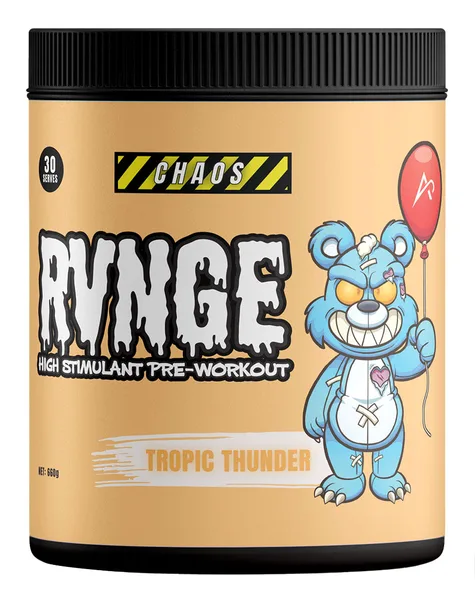 Rvnge High Stim Pre-Workout Tropic Thunder