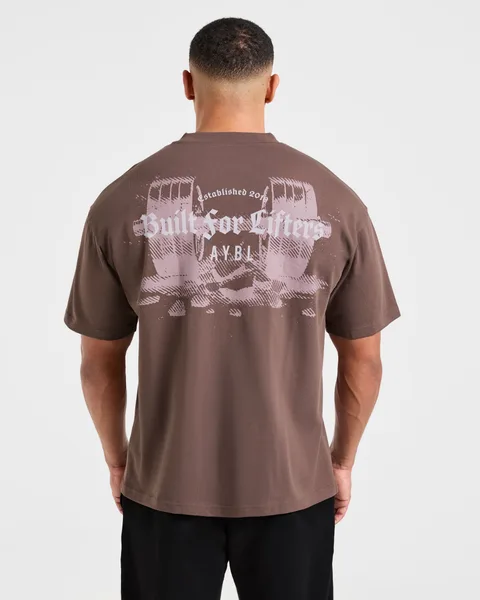 Built for Lifters Oversized T Shirt – Vintage