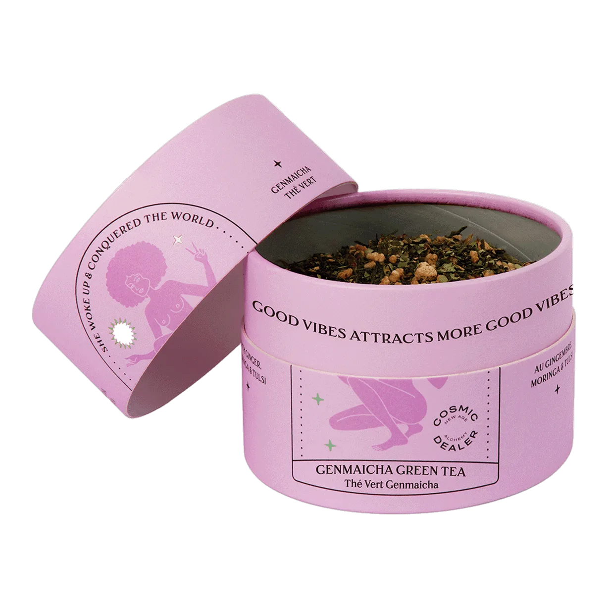 Genmaicha Green Tea and Tulsi – Loose Leaf