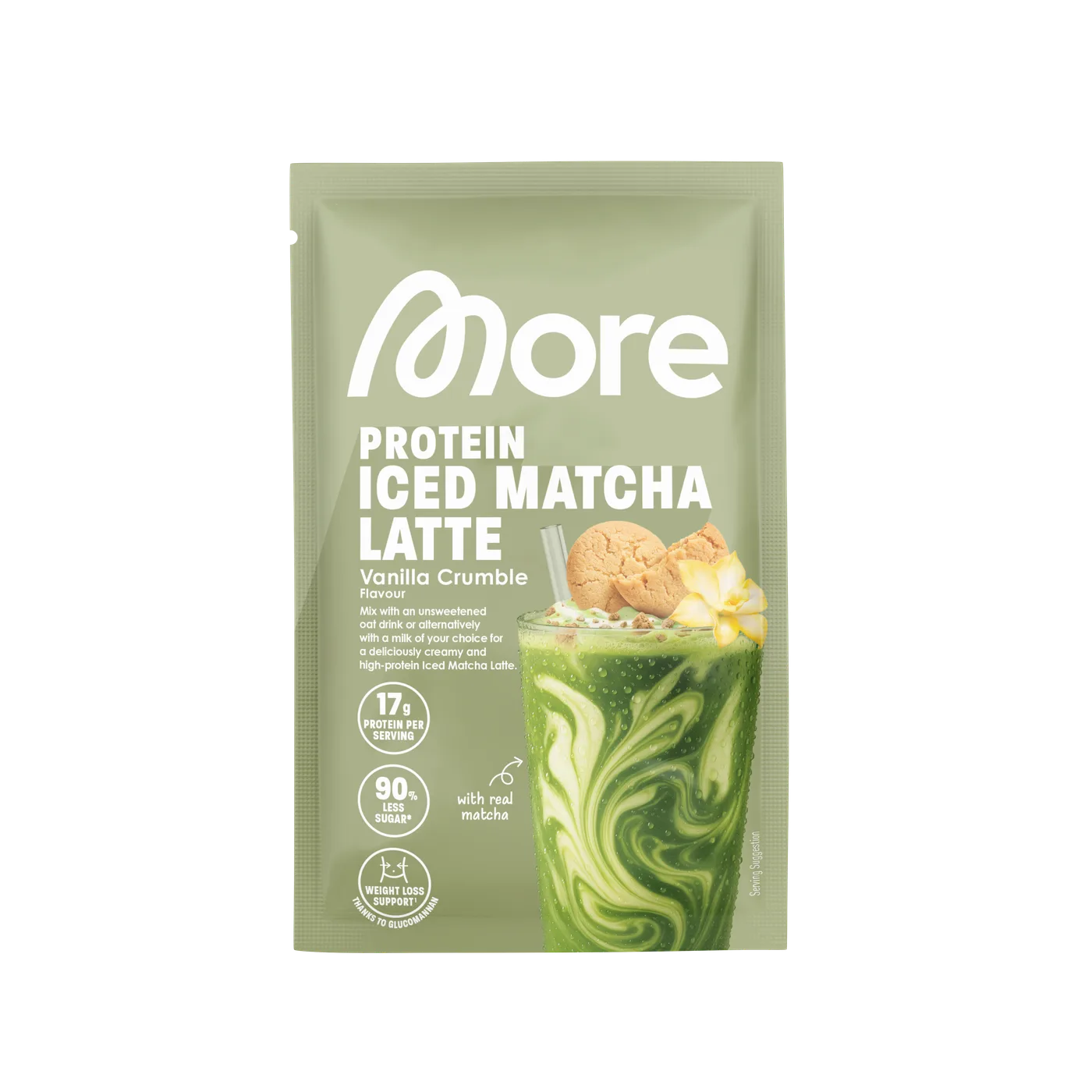 More Protein Iced Matcha