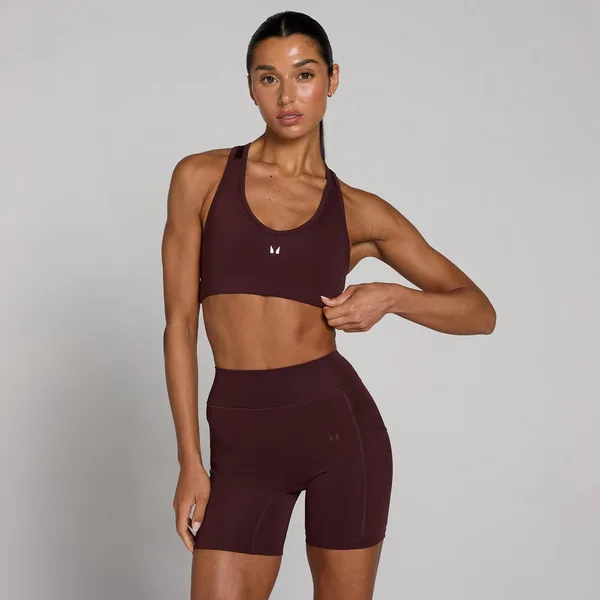 MP Dames Training Racerback Sport-bh Fudge L