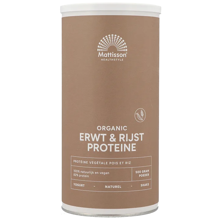 Organic Vegan Protein Erwten & Rijst