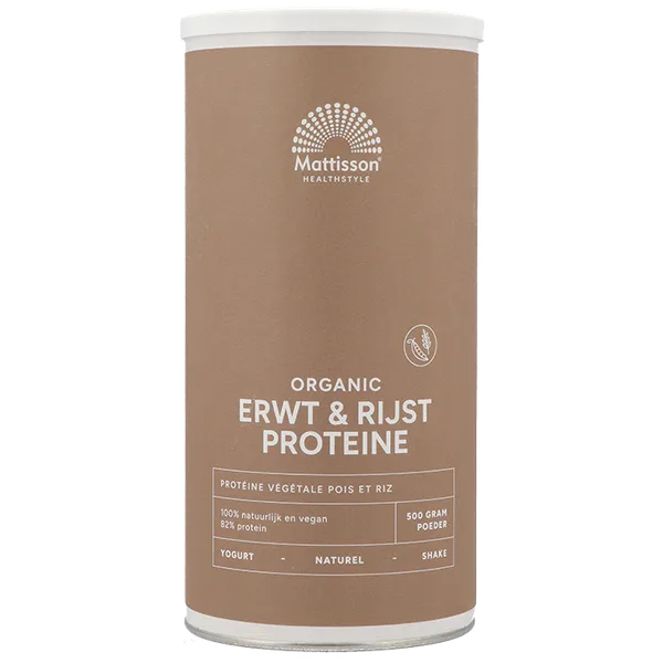 Organic Vegan Protein Erwten Rijst