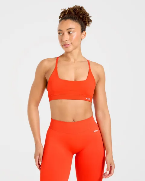 Enhance Seamless Sports Bra Summer Oranje