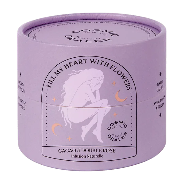 Cacao and Double Rose Infusion – Loose Herbal Tea