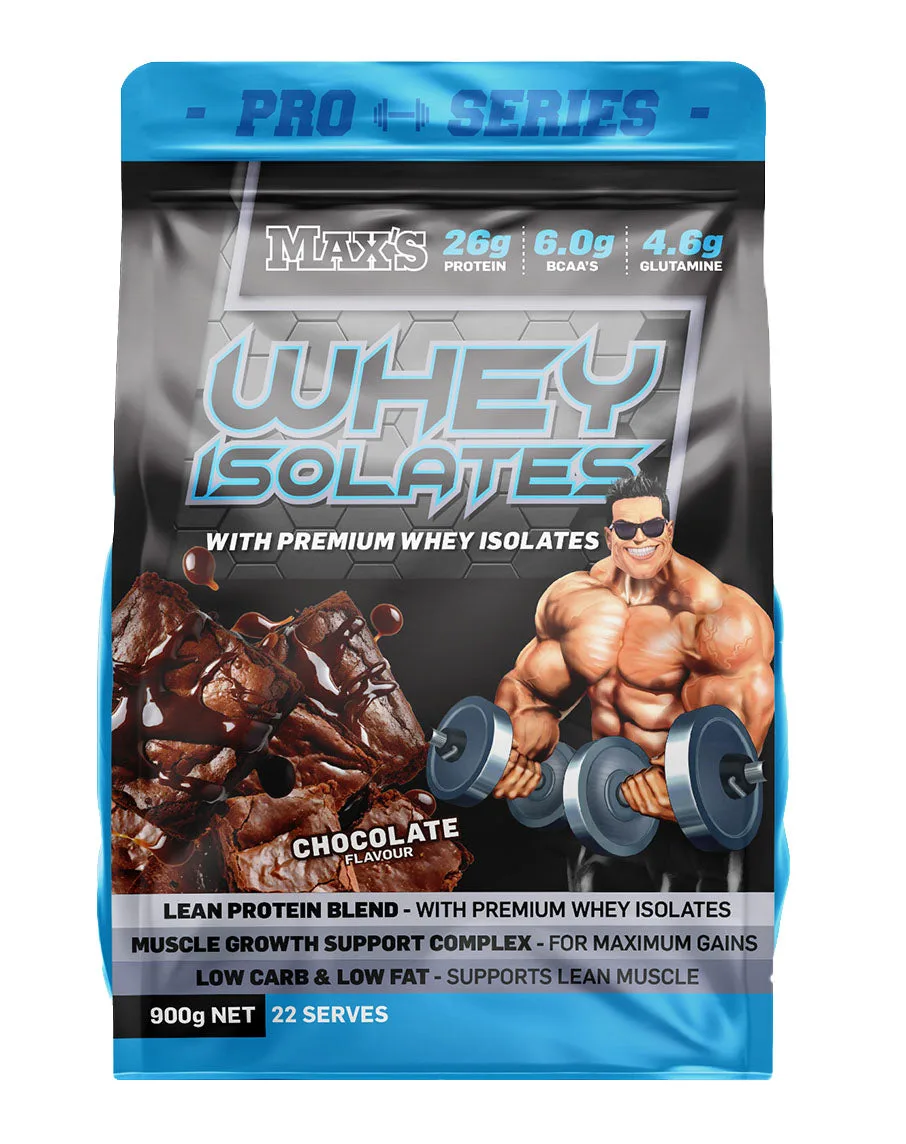 Max’s Pro Series Whey Isolate