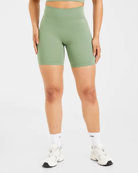 Staple Cycling Shorts Olive