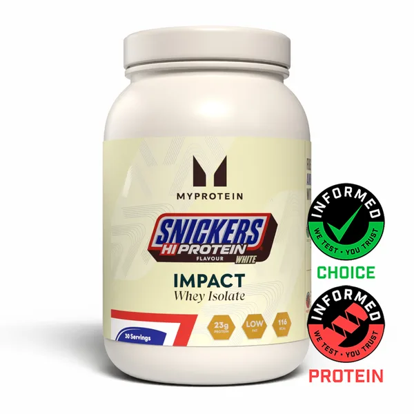 Impact Whey Isolate Snickers White