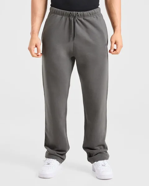 Craft Oversized Straight Leg Joggers Charcoal