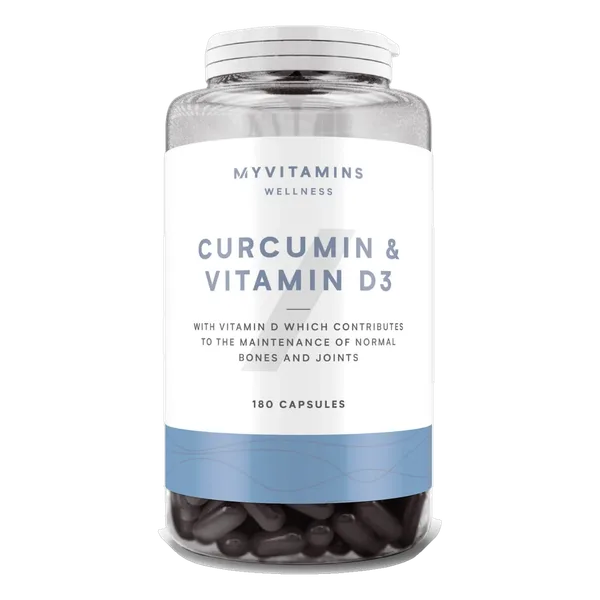 Curcumin & Vitamin D3 Capsules