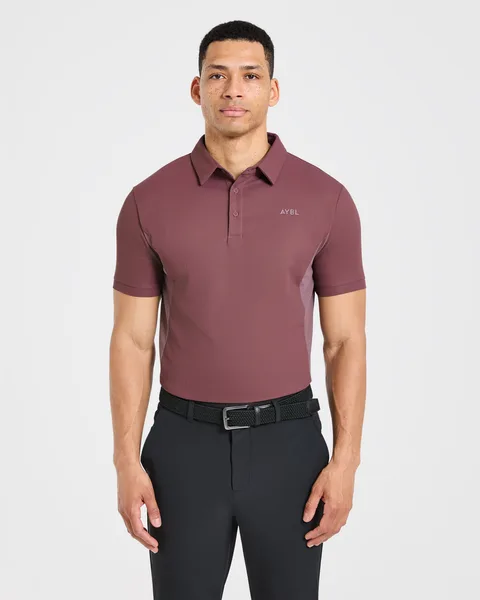 Edge Polo Burgundy