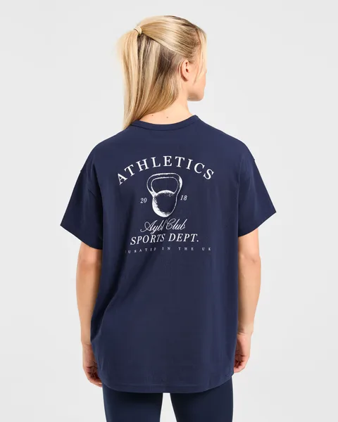 Athletics Sport Dept Oversized T Shirt –
