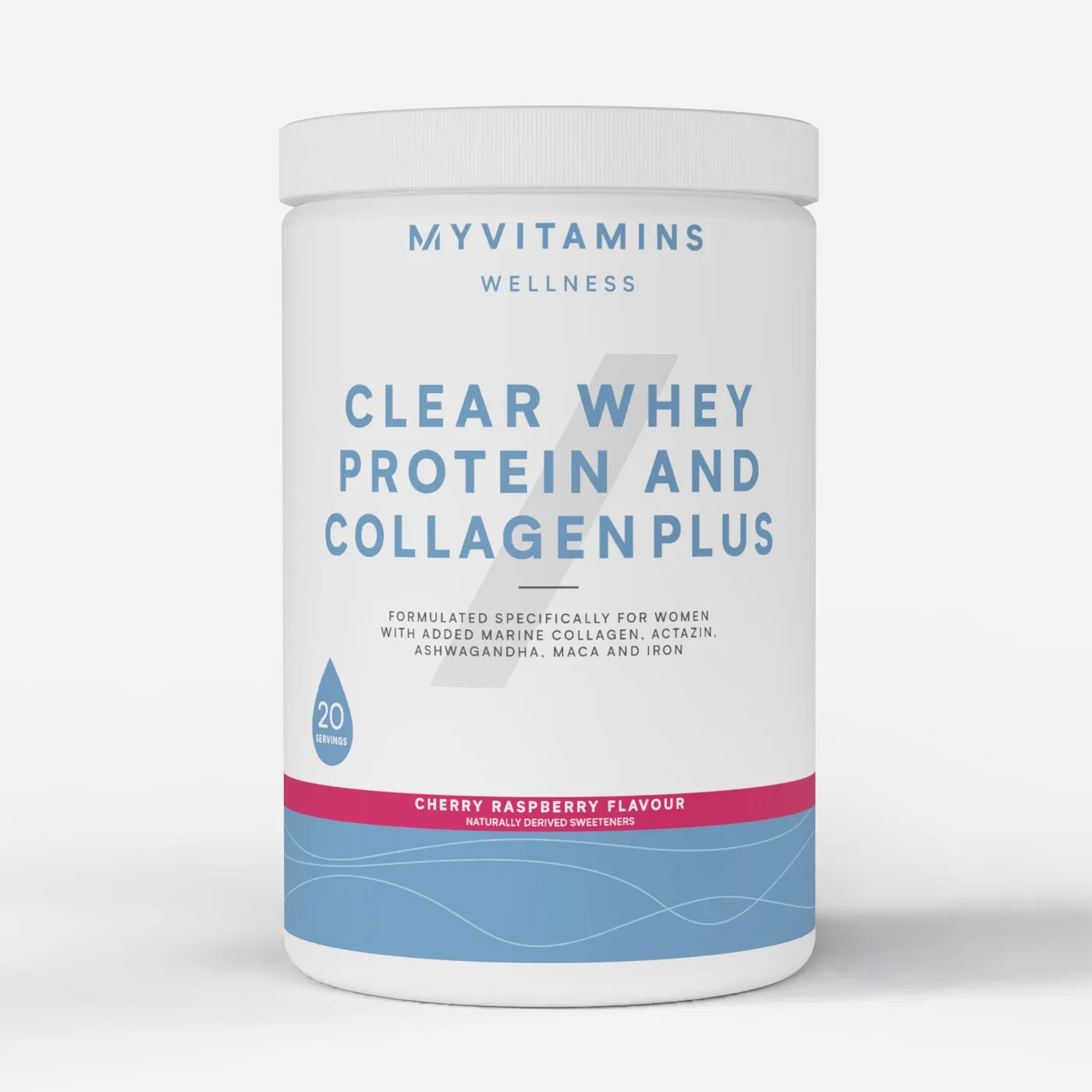 Clear Whey Protein and Collagen Plus