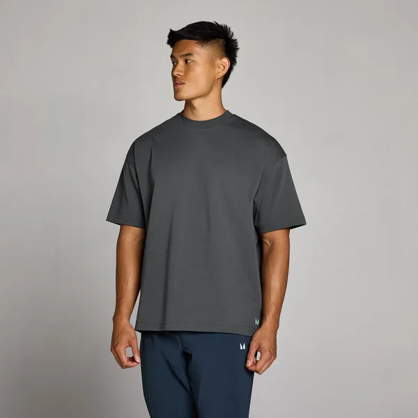 MP Men's Hybrid Built For Performance Graphic T-Shirt Donkergrijs L